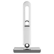 Mop de Mana Vivimall, Mini-Portabil, cu Sistem de Stoarcere, Dispozitiv de Curatat Manual, cu Burete Absorbant, din PVA, 29.5 x 15.5 cm, 3 Rezerve, Alb - vivimall.ro