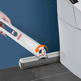 Mop De Mana Mini-Portabil, Cu Sistem De Stoarcere, Dispozitiv De Curatat Manual, Cu Burete Absorbant, Material Pva, Multisuprafete Si Geamuri, 29.5 X 15.5 Cm, Alb - vivimall.ro