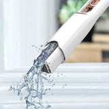 Mop De Mana Mini-Portabil, Cu Sistem De Stoarcere, Dispozitiv De Curatat Manual, Cu Burete Absorbant, Material Pva, Multisuprafete Si Geamuri, 29.5 X 15.5 Cm, Alb - vivimall.ro