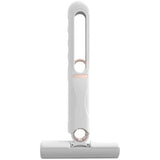 Mop De Mana Mini-Portabil, Cu Sistem De Stoarcere, Dispozitiv De Curatat Manual, Cu Burete Absorbant, Material Pva, Multisuprafete Si Geamuri, 29.5 X 15.5 Cm, Alb - vivimall.ro