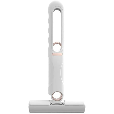Mop De Mana Mini-Portabil, Cu Sistem De Stoarcere, Dispozitiv De Curatat Manual, Cu Burete Absorbant, Material Pva, Multisuprafete Si Geamuri, 29.5 X 15.5 Cm, Alb - vivimall.ro