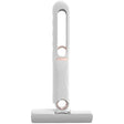 Mop de mana Vivimall, mini-portabil, cu sistem de stoarcere, dispozitiv de curatat manual, cu burete absorbant, material PVA, multisuprafete si geamuri, 29.5 x 15.5 cm, alb - vivimall.ro