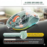 Mouse wireless Flippy verde, detaliu butoane silențioase și scroll, DPI reglabil 800-2400