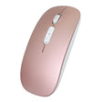 Mouse Wireless Reincarcabil, Flippy, Compatibil Windows/macOS, Bluetooth 5.1 + 2.4GHz, Silentios, DPI 800/1200/1600, Roz Auriu - vivimall.ro