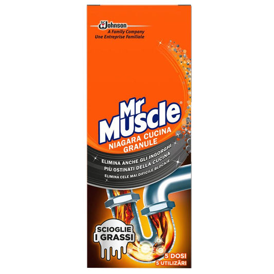 Mr Muscle Niagara Granule Desfundat 250 g