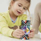 Jucarie Interactiva, Flippy, 3D Cub Rubik, Diferite Forme, Anti-stress, Tema Spatiu Cosmic, Multicolor