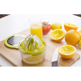 Storcator De Fructe 2 In 1, Cu Razatoare Si Separator Ou, 14.8 X 8 X 13 Cm, Verde - vivimall.ro