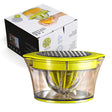 Storcator De Fructe 2 In 1, Cu Razatoare Si Separator Ou, 14.8 X 8 X 13 Cm, Verde - vivimall.ro