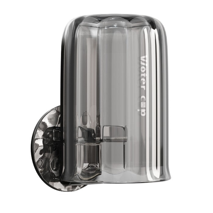Suport Multifunctional 2 In 1, Pahar Si Suport Pentru Periuta De Dinti, Plastic, Dimensiune: 10.4 X 7.3 X 7.3 Cm - vivimall.ro