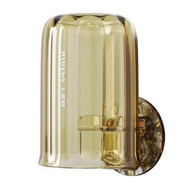 Suport Multifunctional 2 In 1, Pahar Si Suport Pentru Periuta De Dinti, Plastic, Dimensiune: 10.4 X 7.3 X 7.3 Cm, Maro Galbui - vivimall.ro