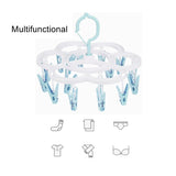 Uscator De Rufe Suspendat Cu 16 Carlige, Rotire 360 Grade, Mateiral Plastic, Usor De Depozitat, Multifunctional, 26 X 21 Cm - vivimall.ro