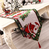 Napron Decorativ Pentru Masa, Tematica Craciun, Rosu/ - vivimall.ro