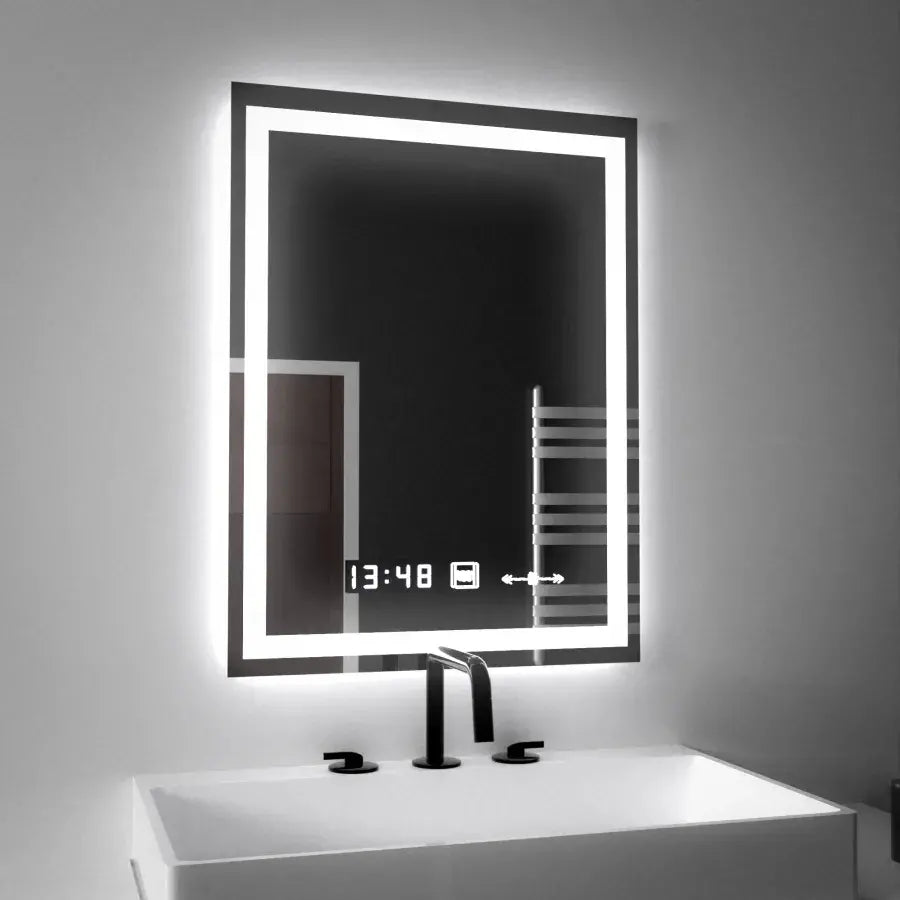 Oglindă LED Rectangulară Verite Marcello | Motionglow - vivimall.ro