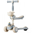 Trotineta Multifunctionala 3 In 1, Pentru Copii, 1-7 Ani, Cu Lumini Si Muzica, Reglabil 360, Pliere Usoara, Reglarea Inaltimii, Bej/ - vivimall.ro