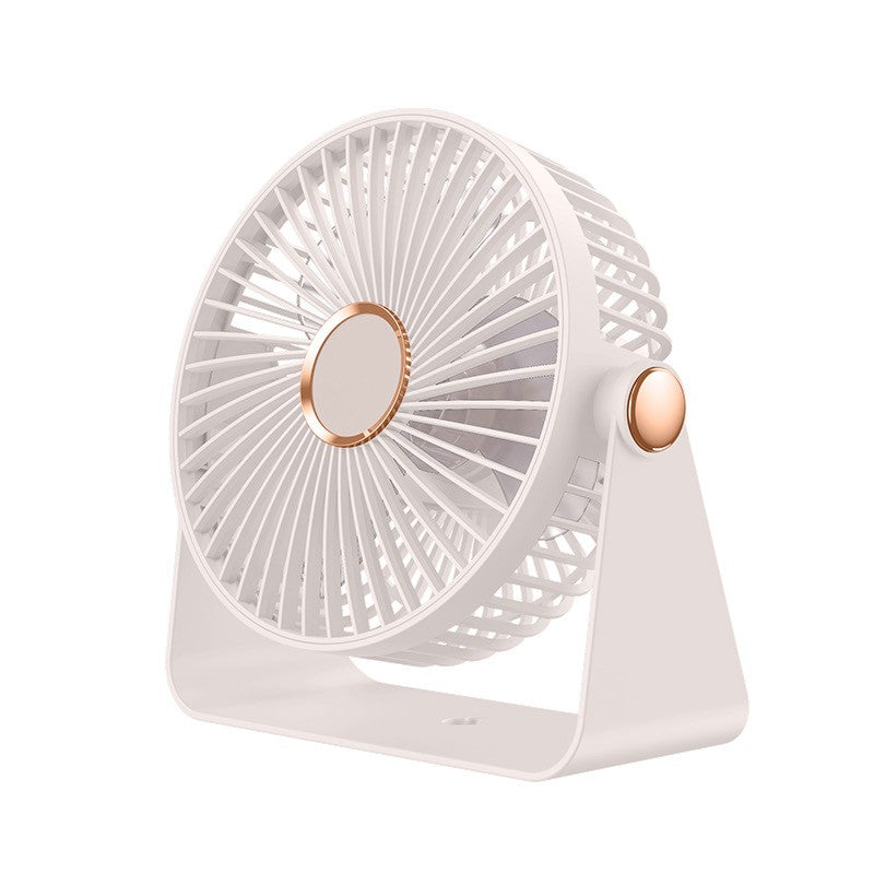 Ventilator 2In1, De Masa/De Perete, Incarcare Usb, 3.7 V, 4.5 W, 1200 Mah, 17.5 X 17 X 7.6 Cm, Alb - vivimall.ro