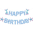 Banner Happy Birthday Mermaid | Mermaidia - vivimall.ro