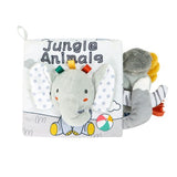 Carte Senzoriala, Pentru Bebelusi, Cu Animalute, 3D, Cu Sunete Si Fosnete, 0-3 Ani - vivimall.ro