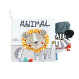 Carte Senzoriala, Pentru Bebelusi, Cu Animalute, 3D, Cu Sunete Si Fosnete, 0-3 Ani - vivimall.ro