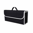 Organizator Portbagaj Auto Pliabil, Flippy, Cutie Depozitare Multifunctionala, Material Textil Non Woven, 50 x 17 x 24 cm, Negru - vivimall.ro