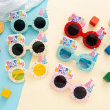 Ochelari Decorativi, Pentru Petrecere, Din Abs, Unisex, Model Happy Birthday,