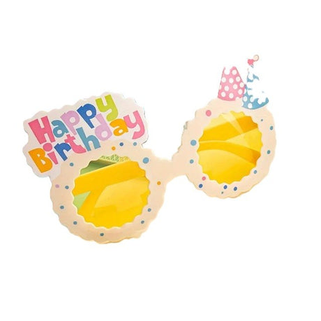 Ochelari Decorativi Pentru Petrecere Bej | BirthdayVibes
