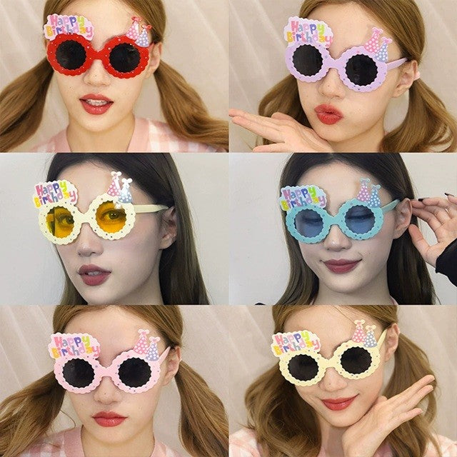 Ochelari Decorativi Happy Birthday | FunGleam