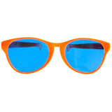 Ochelari Deghizare, Flippy, Marime Exagerata, din Plastic, 26 x 9 cm, Portocaliu