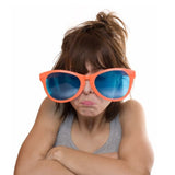 Ochelari Deghizare, Flippy, Marime Exagerata, din Plastic, 26 x 9 cm, Portocaliu