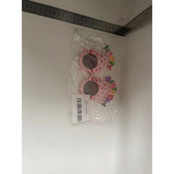 Ochelari Happy Birthday, Tematica Aniversare, Protectie Soare, Din Plastic, Model Prajiturele,
