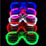 Ochelari LED grilaj Vivimall în modul bliț rapid, lumini multicolore, baterii AG3 incluse