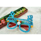 Ochelari petrecere de Craciun, Albastru, din Plastic si Poliester, Flippy - vivimall.ro