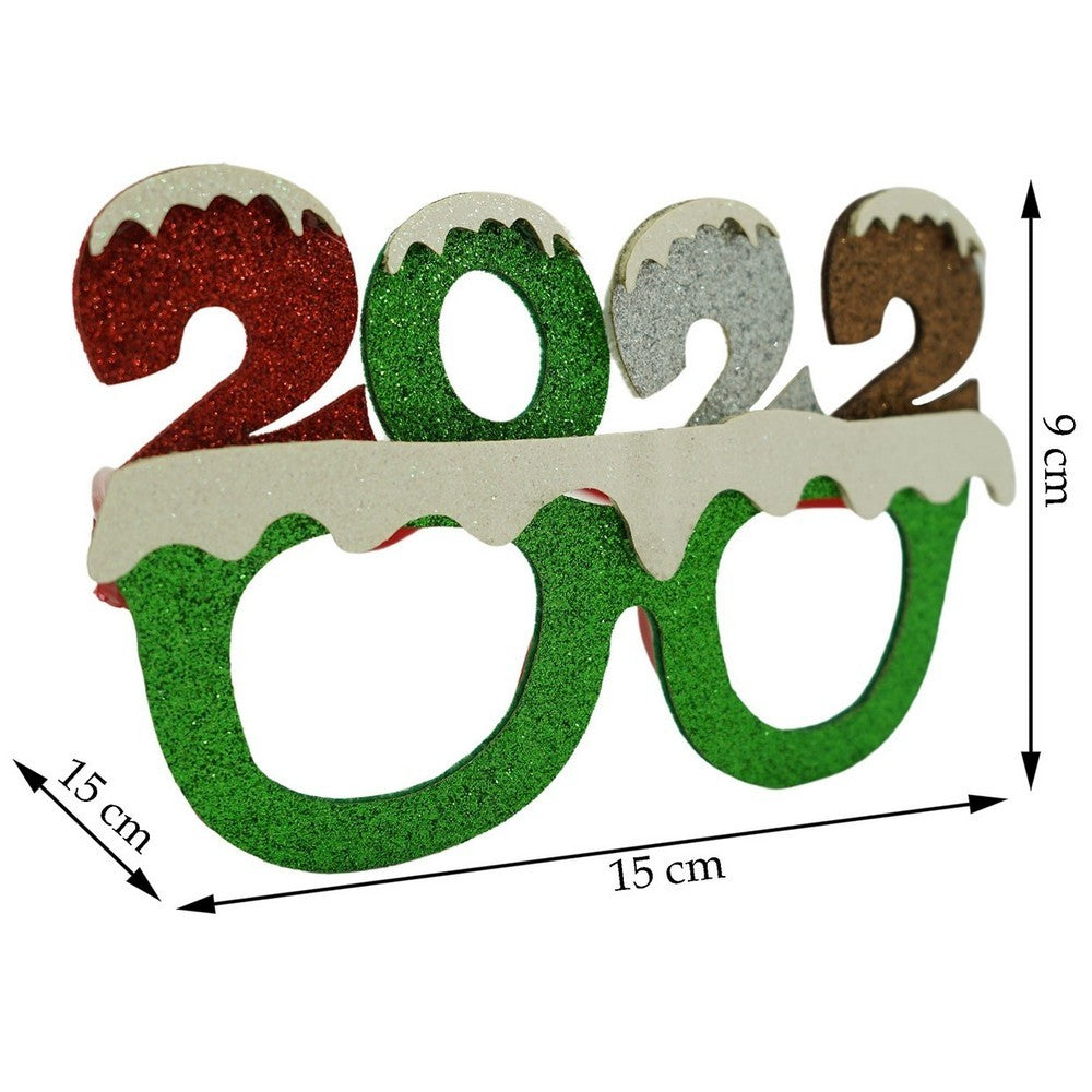 Ochelari Petrecere De Revelion, 2022, Din Plastic Si Poliester