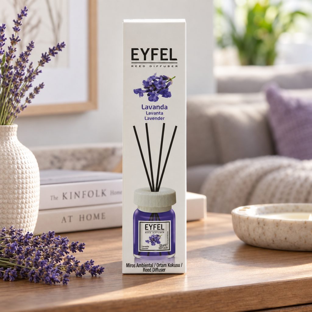Odorizant Camera cu Difuzor, Eyfel, 120 ml Lavanda