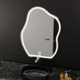 Oglinda Led Organica, Forma Touch, Sistem Dezaburire - vivimall.ro