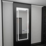 Oglinda Led Rectangulara, Alessia Senzor Radar Marcello, Sistem Dezaburire, Ceas & Termometru, Dimabila - vivimall.ro