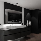 Oglinda Led Rectangulara, Harmonie Motionglow Marcello, Sistem Dezaburire, Ceas & Termometru, Lupa Cosmetica - vivimall.ro