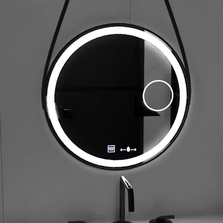 Oglinda Led Rotunda, 60Cm, Micah Senzor Motionglow Marcello, Sistem Dezaburire, Ceas & Termometru, Lupa Cosmetica - vivimall.ro