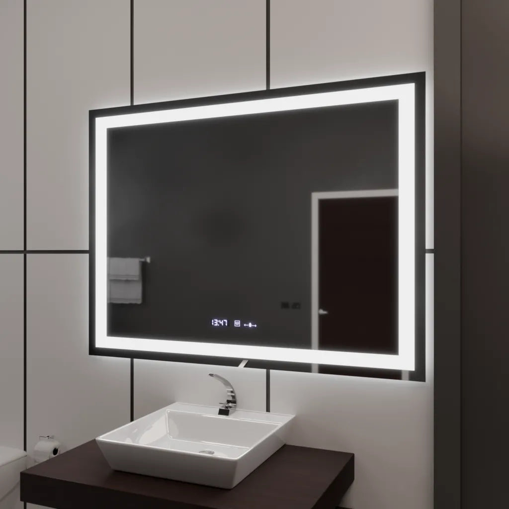 Oglindă LED Rectangulară Verite Marcello | Motionglow - vivimall.ro