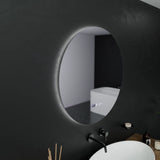 Oglinda Led Rotunda, 60Cm, Serenite Motionglow Marcello, Sistem Dezaburire, Ceas & Termometru - vivimall.ro