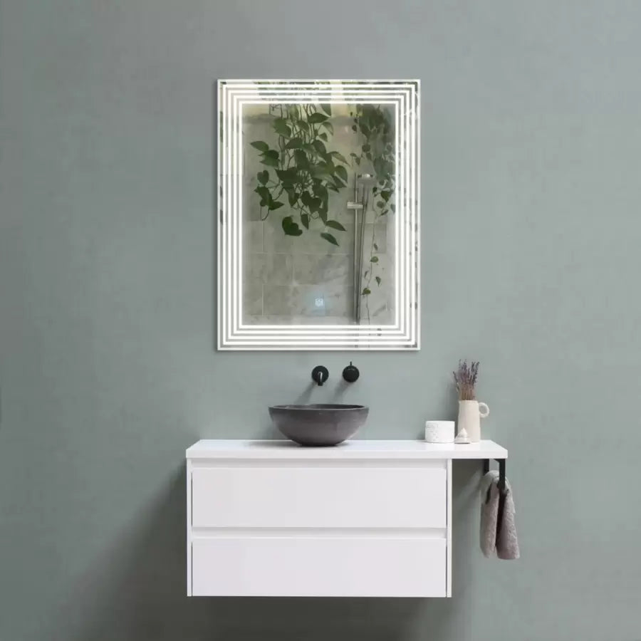 Oglinda Led Touch Colectia Marcello Funghi - vivimall.ro