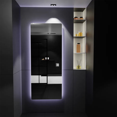 Oglinda Led Rectangulara Marcello Touch Dressing Quarzo - vivimall.ro