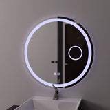 Oglinda Led Rotunda 60Cm, Touch Luxor, Sistem Dezaburire - vivimall.ro