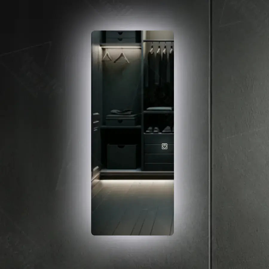 Oglinda Led Rectangulara Marcello Touch Dressing Quarzo - vivimall.ro