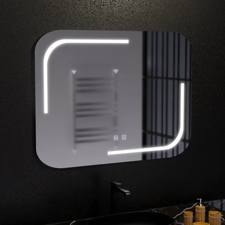 Oglinda Led Rectangulara, Touch Ulrich, Sistem Dezaburire - vivimall.ro