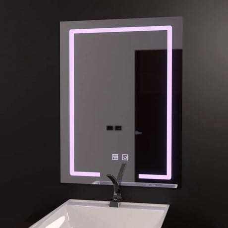 Oglinda Led Rectangulara, Touch Vesta, Sistem Dezaburire - vivimall.ro