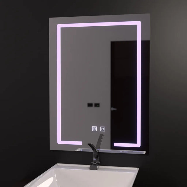 Oglinda Led Rectangulara, Touch Vesta, Sistem Dezaburire - vivimall.ro
