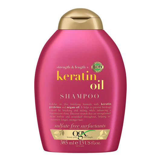 Șampon OGX - Strength & Length Keratin Oil - 385ml - Păr mai puternic