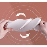 Olita pentru Copii, Vivimall, +6 luni, Compartiment Detasabil, cu Capac, Antiderapanta, din Plastic, Colac Moale, Model Animat Ciclop, cu Maner, 33 x 21 x 45 cm, Albastru/Portocaliu - vivimall.ro