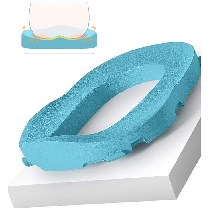 Olita Pentru Copii, +6 Luni, Detasabila, Cu Capac, Antiderapanta, Din Plastic, Colac Moale, Model Ratusca, 38X32X30 Cm - vivimall.ro