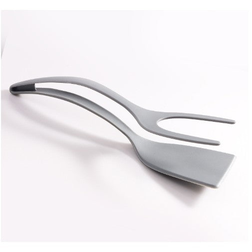 Spatula Multifunctionala Tip Cleste, Spatula Cleste Pentru Gatit, Silicon Pp, Pentru Alimente, Carne, Paine, 31 X 8.5 Cm - vivimall.ro